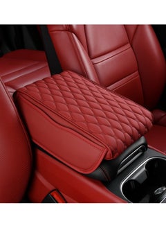 MOTRK MOTRK Car Center Console Cover with Leather Side Pockets, Armrest, Car Accessories, Car Armrest Booster Pads, Car Armrest Cover Protector, Car Armrest, Car Interior Accessories 