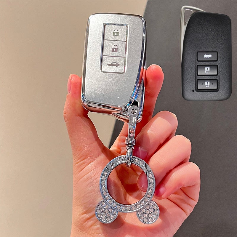 LEXUS Luxury TPU Key Case for Lexus ES200, ES300H, RX300, NX200, RX350 - Premium Protection & Stylish Design - Image 1