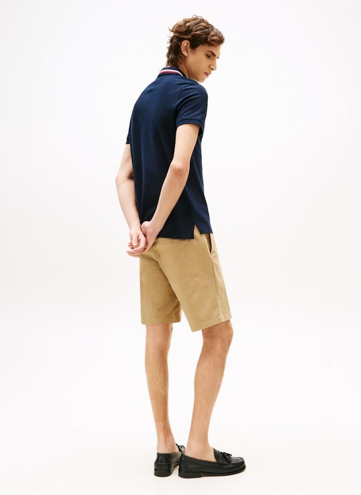 TOMMY HILFIGER Americana Tipped Short Sleeve Polo - Image 2