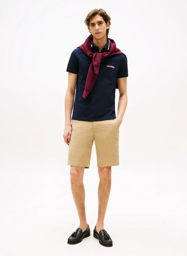 TOMMY HILFIGER Americana Tipped Short Sleeve Polo