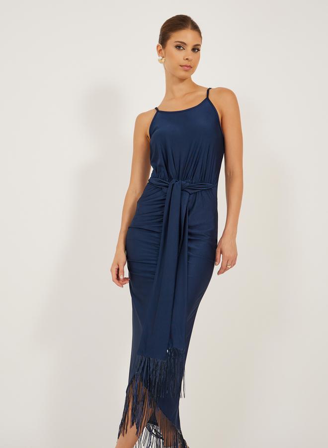 Styli Fringe Detail Dress - Image 3