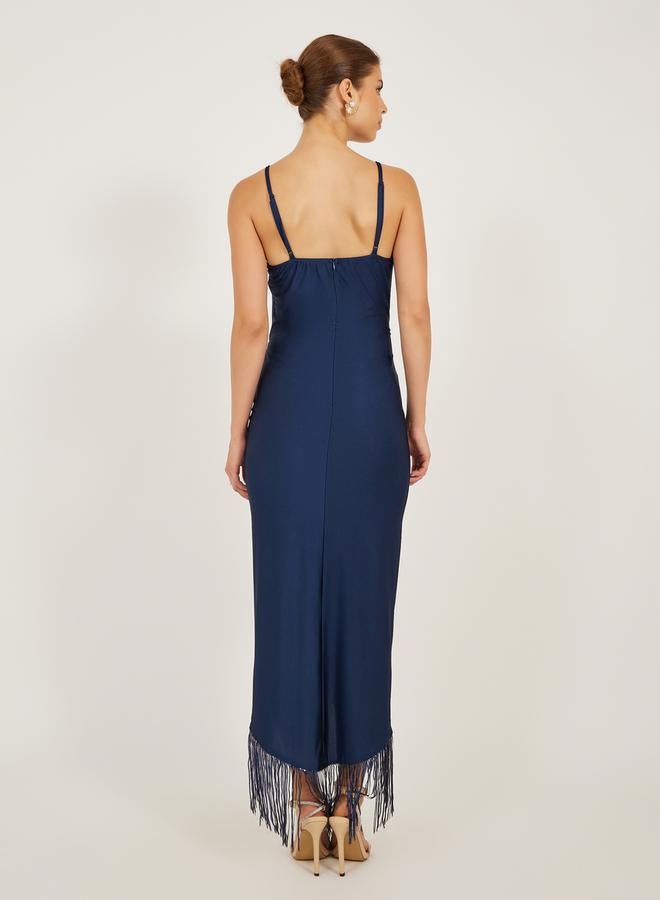 Styli Fringe Detail Dress - Image 5