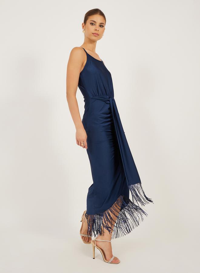 Styli Fringe Detail Dress - Image 2