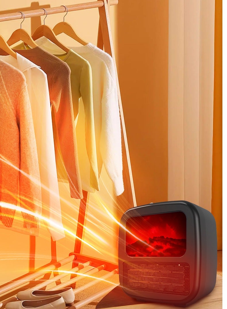 3000W PTC Ceramic Heater decorative fireplace heater digital room temperature  - Image 2