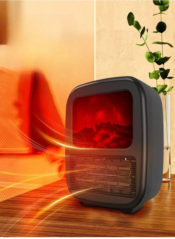 3000W PTC Ceramic Heater decorative fireplace heater digital room temperature  - Image 1