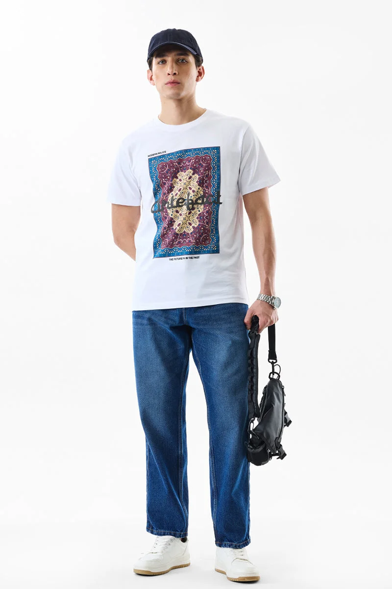 SNITCH Baggy Fit Clean Look Jeans