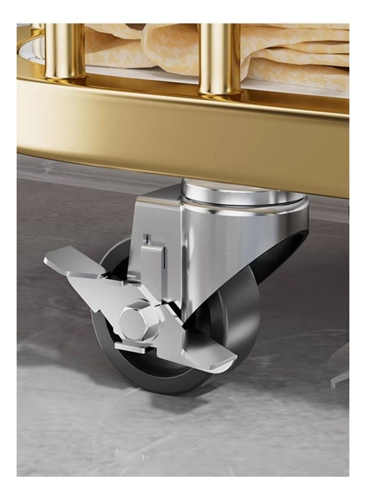 NKX Modern Metal Coat Rack Stand – Durable Freestanding Hanger 80CM Gold - Image 5