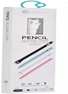 Coteetci Coteetci (1-A) Pencil 1 Silicone Cover, Stylus Kitty Cartoon Pen Case Sleeve For Apple Pencil 1 - White 