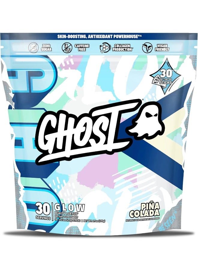 Ghost Glow V2 Sticks - 30 Serv/Piña Colada  - Image 1