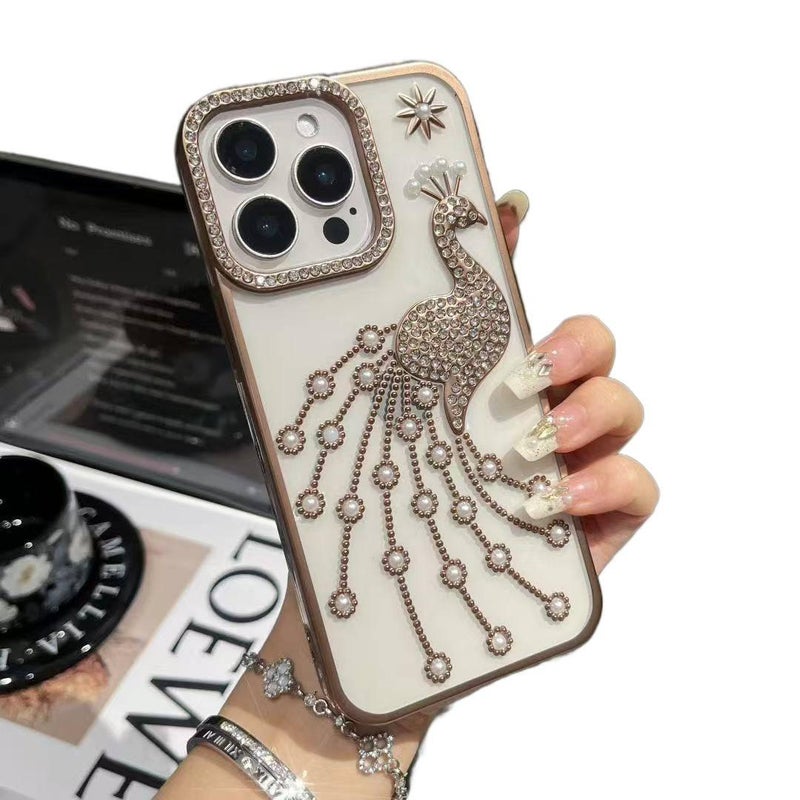 غطاء واقي بTPU لـ iPhone 14 / 14 Plus / 14 Pro / 14 Pro Max مع تغطية كاملة وقبضة مضادة للانزلاق مع مقاوم للصدمات مع مقاوم للخدش باللون Silver مضاد للانزلاق من مادة TPU - Image 5