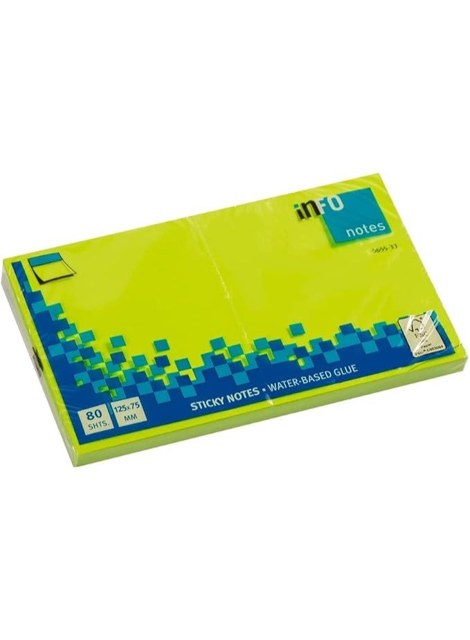 Sticky Notes Neon Yellow