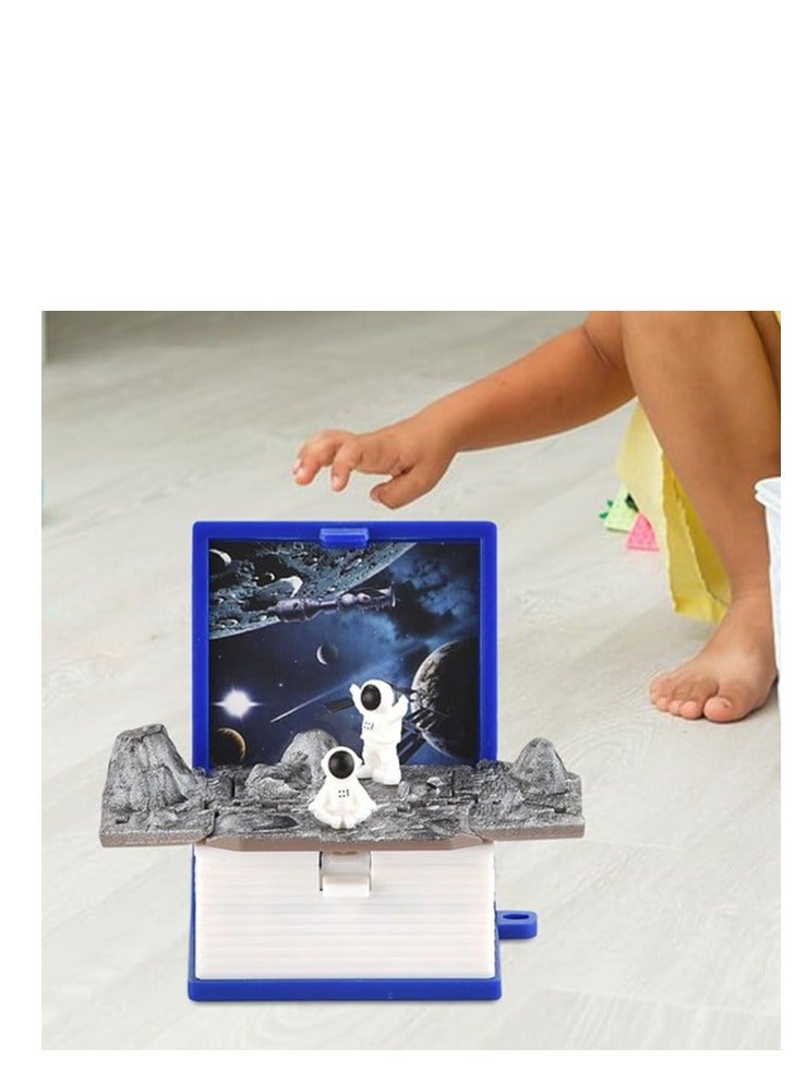 3D children's puzzle toy space astronaut folding small toy - Image 3