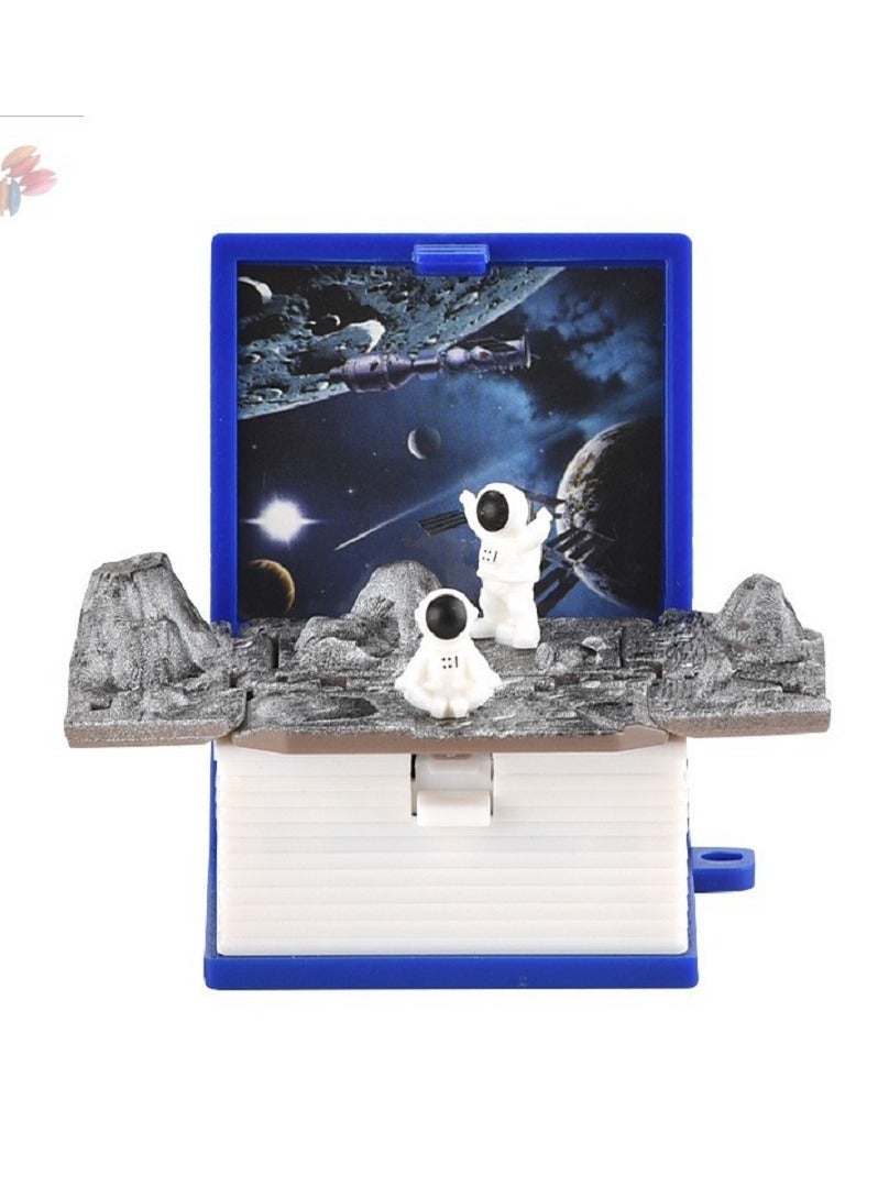 3D children's puzzle toy space astronaut folding small toy - Image 1