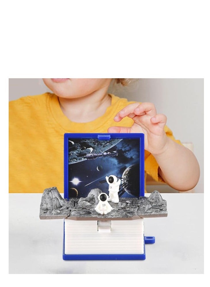 3D children's puzzle toy space astronaut folding small toy - Image 2