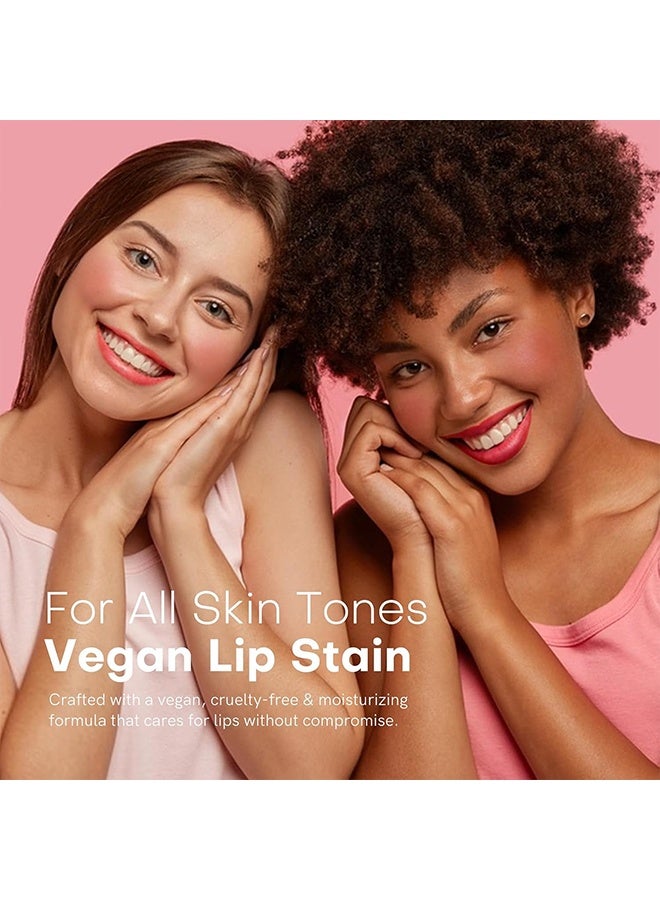 Dragon Ranee Fruit Juice Lip Tint Lip Tint Stain, Mini Liquid Water Tint,Korean Lip Gloss Moisturizing Natural,Long Lasting Waterproof,Multi-Use Lip and Cheek Tint(#04) - Image 5