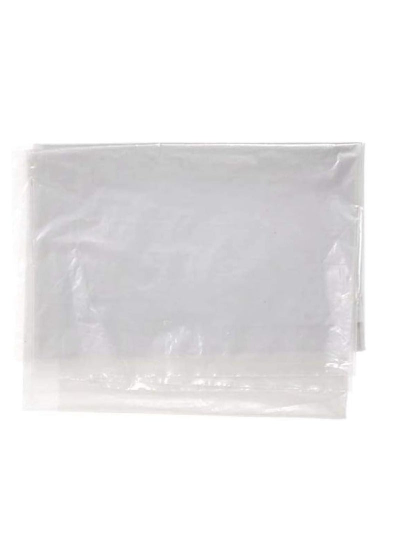 Terabyte أكياس قمامة شفافة 90x110، 70 جالون أكياس قمامة مطبوعة قابلة للتحلل لعلب المطبخ أكياس قمامة مريحة للاستخدام المنزلي ومكتب القمامة أكياس تسوق أكياس بلاستيكية - عبوة من 50 قطعة. - Image 5