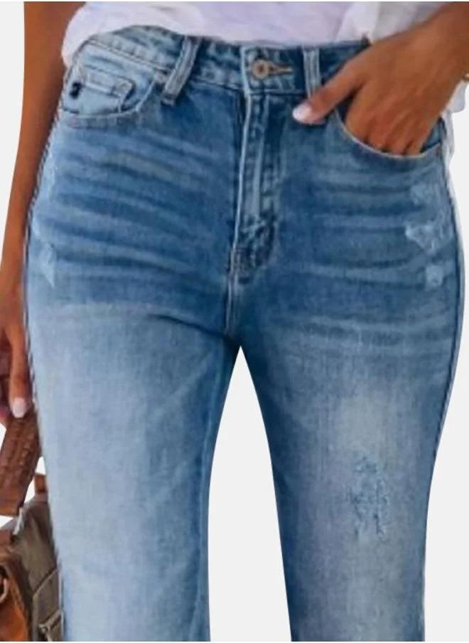 YUNIQEE Blue Bootcut & Flared Jeans