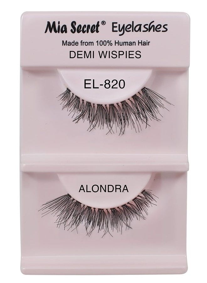 Demi Wispies Eyelashes - Natural Style False Eyelash - Long End Wispy Strip Lashes - Invisible Clear Band - Reusable and Lightweight Human Hair Lash - 4 Pack (ALONDRA) - pzsku/ZE76F947F1D8AF08A938DZ/45/_/1681921057/e2d09b29-23f4-48ca-97bf-da9a4421f9e3