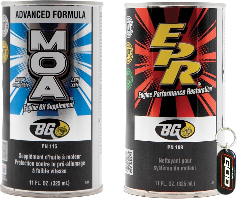 BG MOA 115 & EPR – Engine Restoration & Oil Lubrication Additive