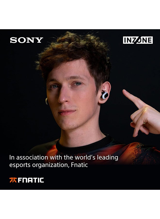 Sony WFG700N InZone Buds True Wireless Gaming Earphones White/Black - Image 2