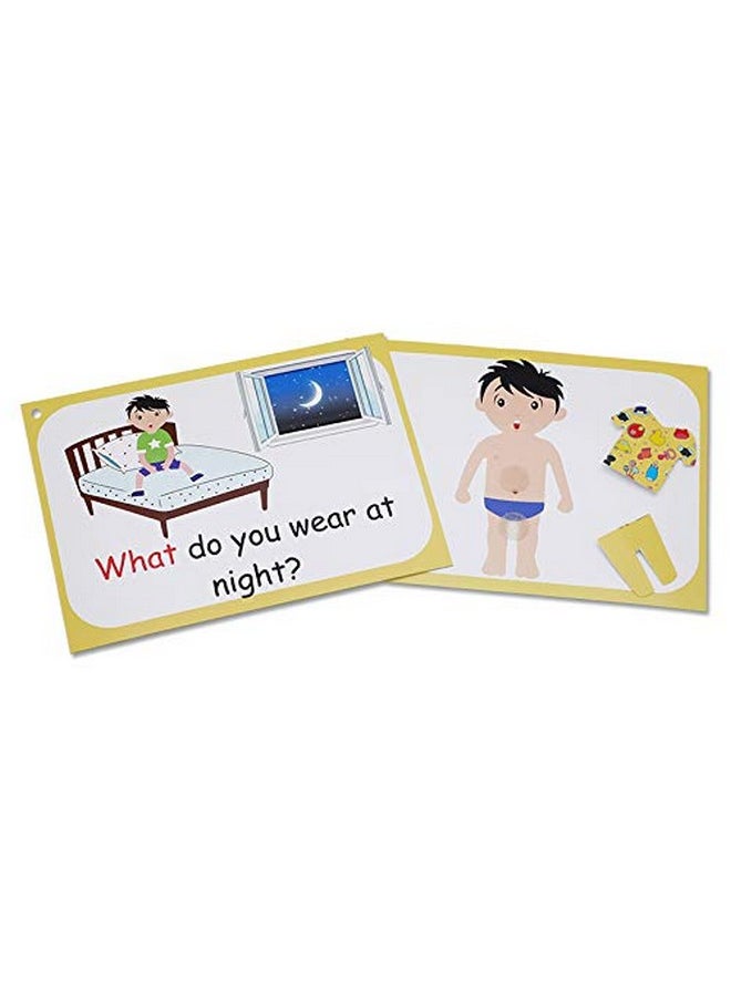 nerdnerdy - NerdNerdy What Question Intermediate Level | Reserach Backed/Speech Therapy Material/Autism Toy for Speech Development/Helps in receptive Language/Language & Communication/Sensory Integration. - Image 1