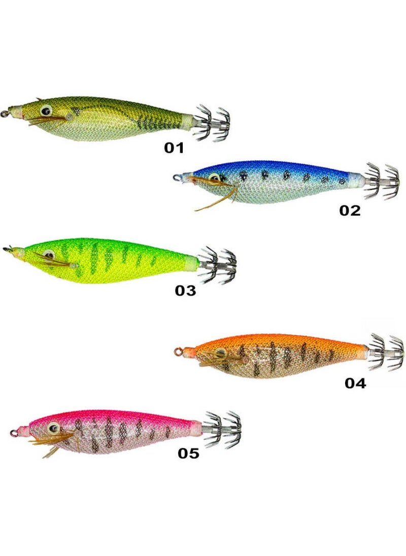 Ryuji - Mks Toto 7cm 9.5gr Squid Jigs 07-Standard - Image 1