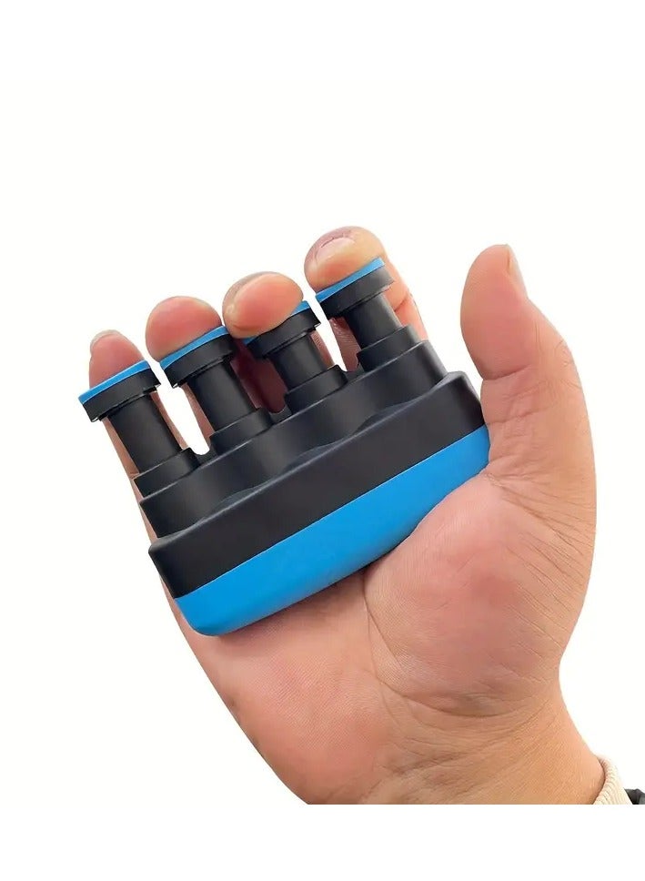 Vision X Finger training device, Finger Strengthener For Musicians, Music Learners, Athletes, And Those Who Suffer From Weak Fingers, 4 Finger Pressure, 6.8 * 9 cm,Multiple colors - Image 1