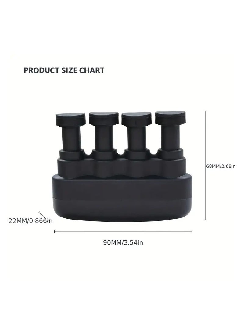 Vision X Finger training device, Finger Strengthener For Musicians, Music Learners, Athletes, And Those Who Suffer From Weak Fingers, 4 Finger Pressure, 6.8 * 9 cm,Multiple colors - Image 3