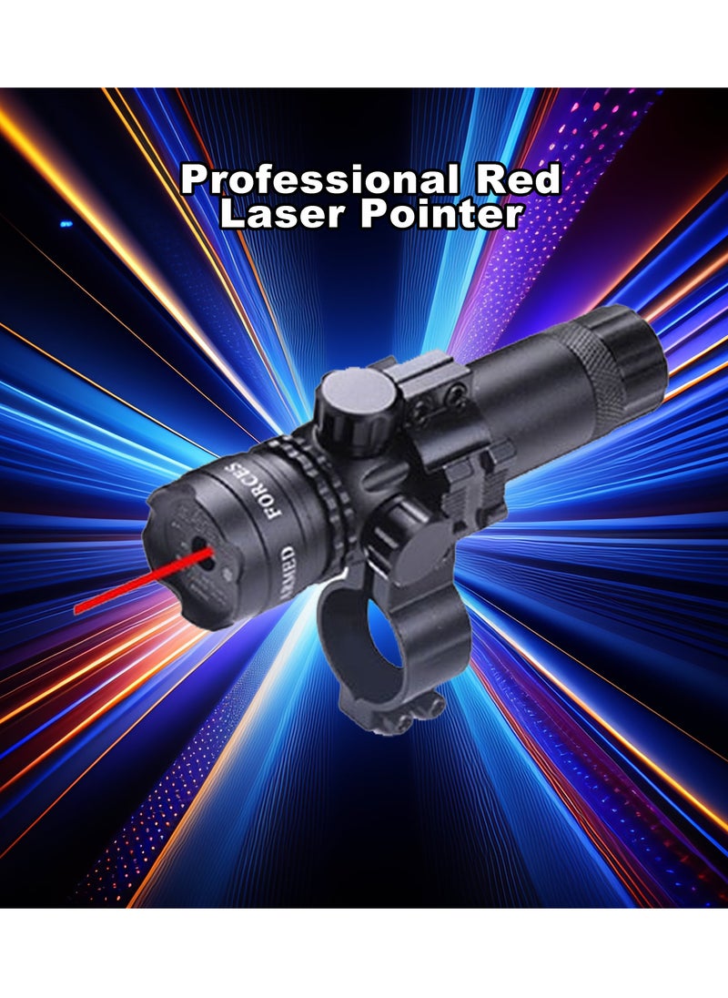 Gasin Laser Sight Scope with Adjustable Focus, Durable Aluminum Body, and Mount Kit  - Image 2