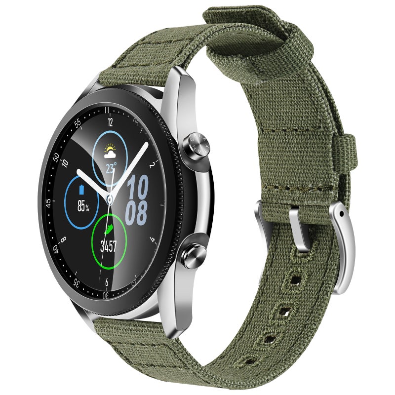 61S Quick Release Canvas Watch Strap Suitable For Huawei Gt5 Watch Gt4 Smart Strap Samsung Apple 20/22Mm - Image 1