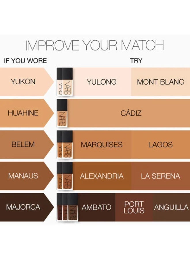 NARS Cosmetics NARS Sheer Glow Medium 6 Aruba Foundation 30ml - Image 5