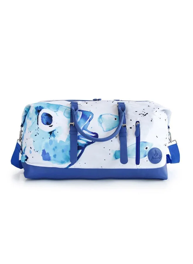 Anemoss Fish Design Travel Duffel Bag, 50L