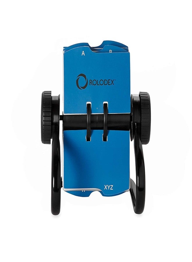 رولودكس ملف بطاقات عمل دوار من رولودكس®، سعة 400 بطاقة، أسود - Image 2