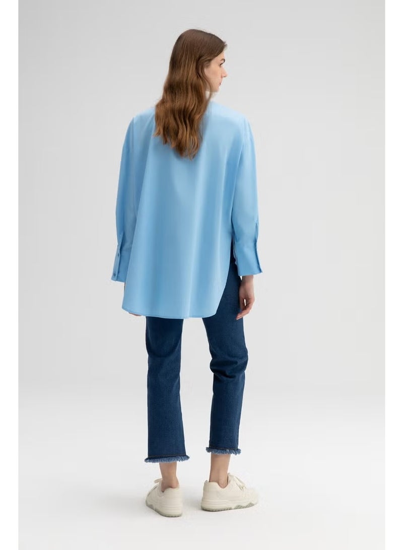 Touche Relax Fit Poplin Shirt - Image 3