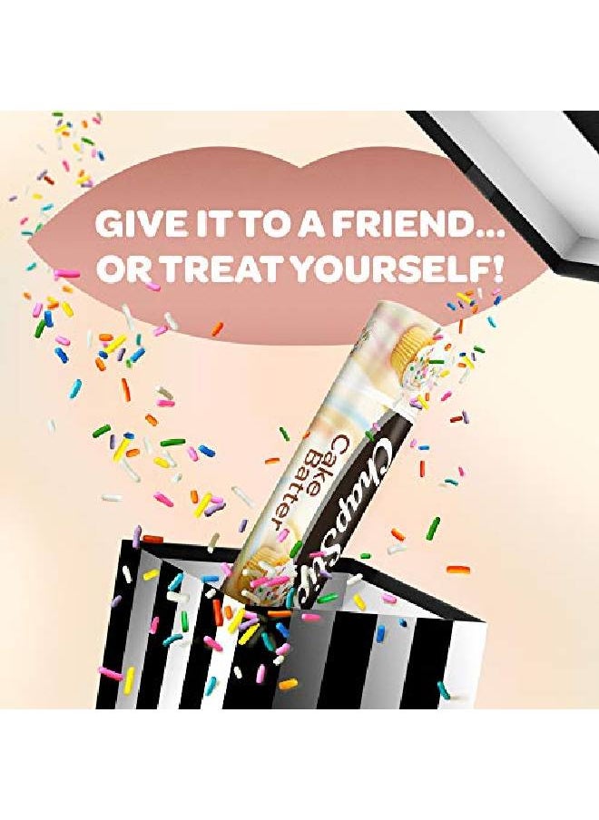 chapstick Cake Batter Limited Edition Flavored Lip Balm Tubes, Lip Moisturizer For Lip Care 0.15 Oz (Pack Of 3)  - Image 4