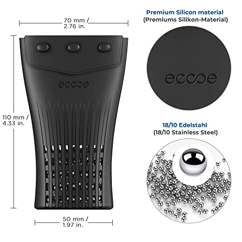 ecooe 1200 PCS Decanter Cleaning Beads with Black Silicone Bag Reusable Stainless Steel Cleaning Balls, Metal Cleaning Balls for Wine Decanter, Narrow Neck Glass Bottle, Carafe, Vase - Image 5