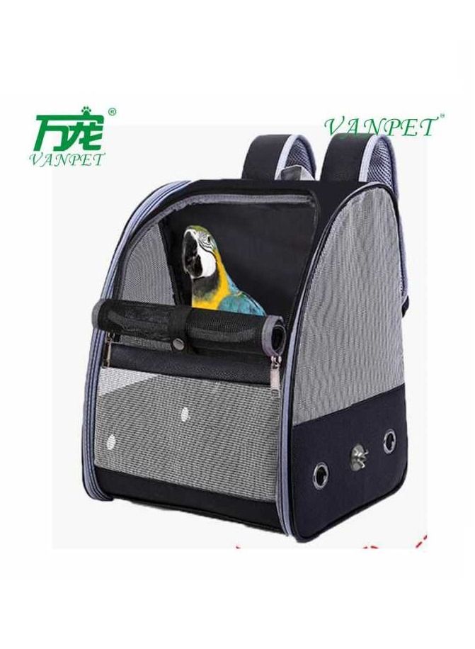 VanPet حقيبة نقل الطيور 33x30x41 سم