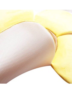 Gonice Flower Baby Bath Pad, Soft Skin Friendly Short Plush Sponge Washable Sunflower Shape Blooming Bath  - Image 5