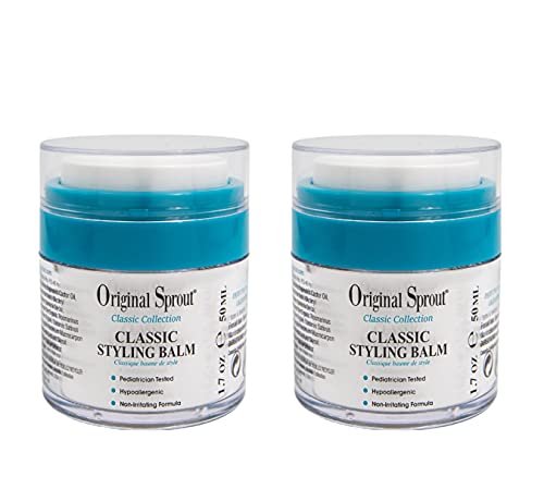 Original Sprout Classic Styling Balm. Non-Toxic Firm Holding Hair Styling Balm. 1.7 Ounces. 2 Pack. (Packaging May Vary) - Image 1