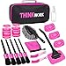 THINKWORK Pink Car Duster Interior Kit Perfect Car Detailing Brush Kit for Cleaning WindowsWindshieldDashboard and Air Vents Suitable for All Cars - Image 2