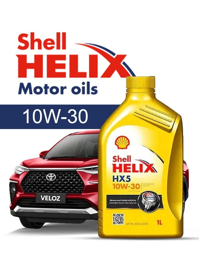 Shell Engine Oil – For TOYOTA Veloz V4 2024 - 2021, 4 Liter,  10w30 Shell - With Engine Oil Filter - 2021 2022 2023 2024