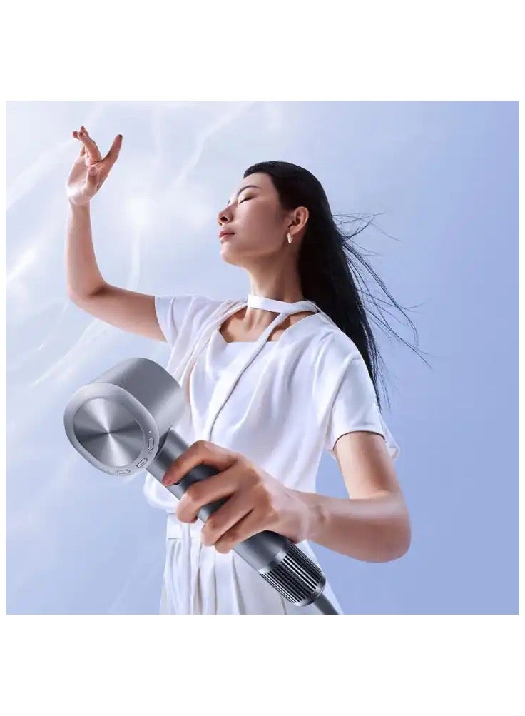 Xiaomi Mijia High Speed Water Ion Hair Dryer Hair Protector Fast Drying High Speed Motor Electric Hair Dryer H701, Gray - Image 3