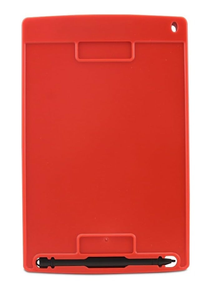 LCD Writing Tablet 12 Inch, Doodle Pad Portable Erasable Reusable Writing and Drawing Pad, Learning Toys Kids Writing Pad for Boys and Girls (Red) - Image 4