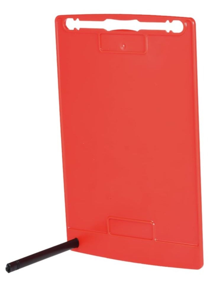 LCD Writing Tablet 12 Inch, Doodle Pad Portable Erasable Reusable Writing and Drawing Pad, Learning Toys Kids Writing Pad for Boys and Girls (Red) - Image 3