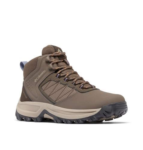 Columbia Womens Transverse Waterproof Hiking Boot, Mud/New Moon, 8.5 - Image 1