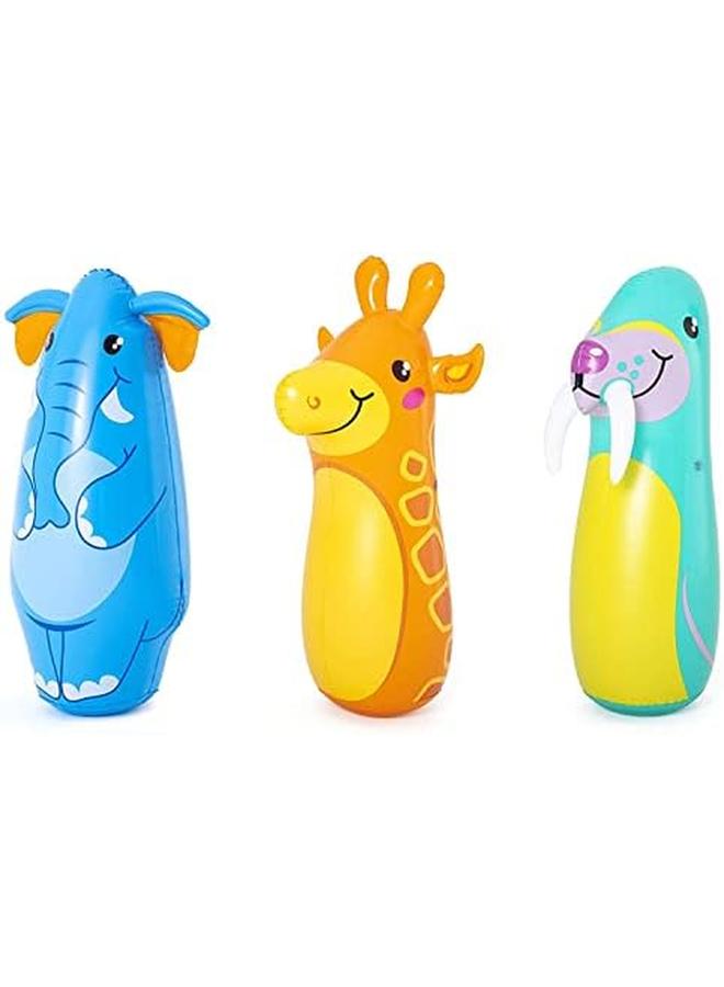 Bestway 35" 89Cm Animal Bop Bags Assorted Designs - Image 2