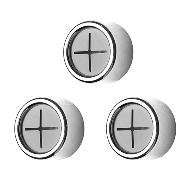 3Pcs Kitchen Towel Hooks Dish Towel Hooks with Adhesive Round Wall Mounted Hand Towel Holders for Kitchen Bathroom Shower Towels - Image 1