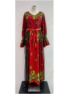 Jalabiya Flower Design with outer Zari Medium