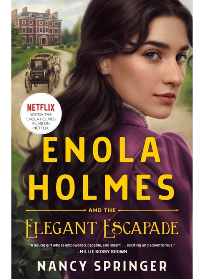 Enola Holmes and the Elegant Escapade 8 - Paperback