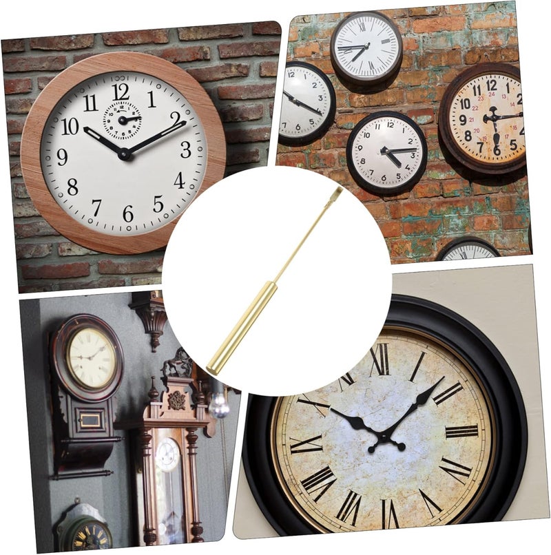Unomor Heavy Duty Metal Pendulum Clock Movement DIY Wall Clock Supply Replacement Mechanism - Image 4